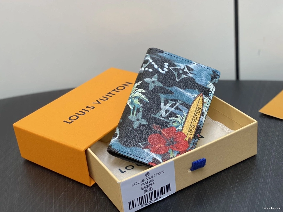 First bag ru cm VUITTON LOUIS Organizer-7.5*11.1*1 Pocket 0730